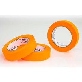 Write-On Label Tape, 40 Yards x 1"W, 3" Core, Orange, 3/PK