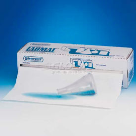 Disposable Labmat Bench Liner Roll, 20" x 50 ft., White, Box of 1