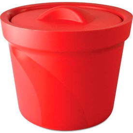 Magic Touch 2 Ice Bucket with Lid, 4.0 Liter, Red, 1/PK