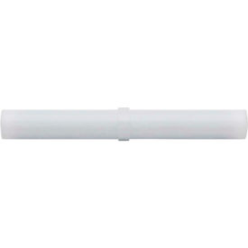 Cylindrical Spinbar Magnetic Stirring Bar, 2"L x 5/16" Dia., White, 1/PK