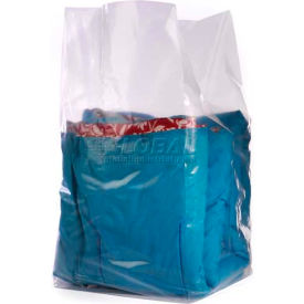 Gusseted Bags, 30"W x 26"D x 60"L, 2 Mil, Clear, 100/Roll