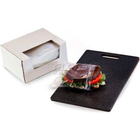 Reclosable Sandwich Bags, 6-1/2"W x 6"L, 1 Mil, Clear, 500/Pack