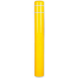 Bollard Cover 10-7/8"Dia. X 60"H, Yellow Without Tape