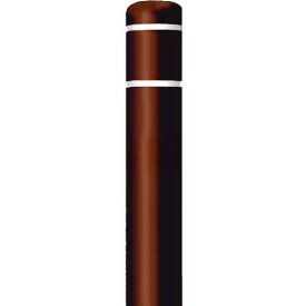 Bollard Cover, 7"Dia. X 72"H, Brown With No Tape