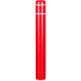 Bollard Cover, 7"Dia. X 60"H, Red without Tape