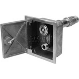 Flush Wall Hydrant with Bronze Casing, 3/4" x 14"