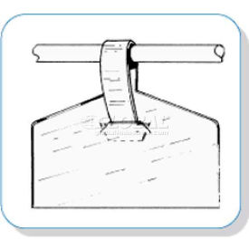 Econo Tag Upc Label Holder, 1" X 2-1/4"