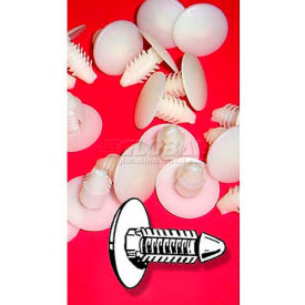Christmas Tree Fastener, White, Nylon