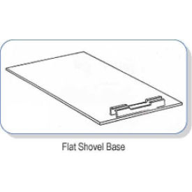 Flat Shovel Base, Black