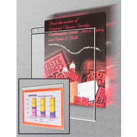Acrylic Signholder, Front Loading, 11"W X 8-1/2"H