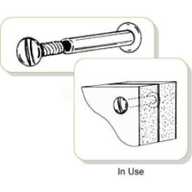 Post & Binder Lock Screws, Expands 1/2" To 7/8"