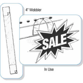 Wobbler Sign Holder, 6"