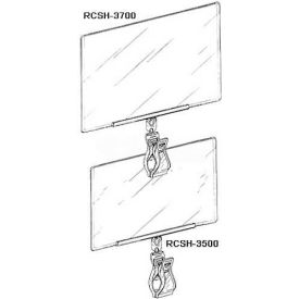 Roto Clip Extenda Print Protector / Signholder / 7"L x 5"W
