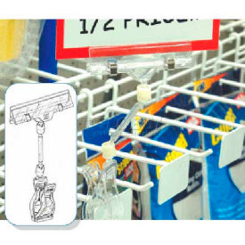 Roto Clip Extenda Jumbo Sign Holder, 3-1/8"W X 6-1/2"H