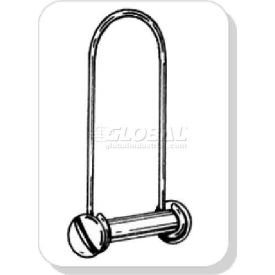 U" Wall Mounted Bicycle Storage Hook - Heavy Duty Steel Construction for Garage Organization and Space Saving"