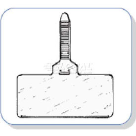 Econo Tag Upc Locking Strap Label Holder, 1-1/4" X 3"