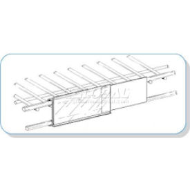 x 1"H, Clear, 24/Pack