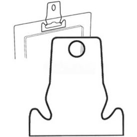 Clam Shell Adapter Tab, 1-3/4"W X 1-7/8"H, 10mm Thick