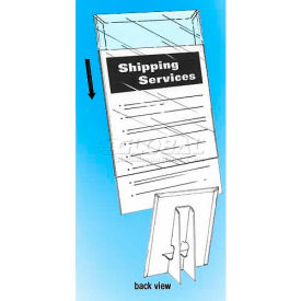 Easel Back Counter Sign Holder, 11"W X 14"H