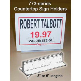 Countertop Sign Holder 3"L