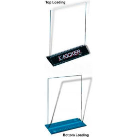 T-Style Acrylic Signholder, Bottom Loading 8-1/2"W X 11"H