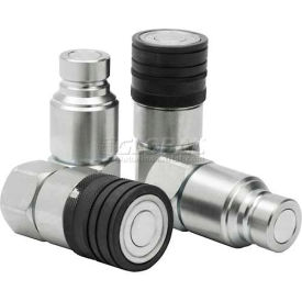 Hydraulic Flat Face Nipple (ISO 16028) 1/2" Body Size 1/2" Female ORB