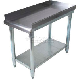 Equipment Stand W/ Undershelf, 18 Ga 430 Stainless Steel Top, 16"W x 30"D