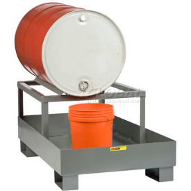 Spill Control Platform with Drum Rack - 1 Drum Capacity