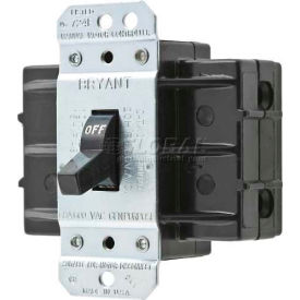 Toggle Switch Front Wire 60 AMP 600V 2 Poles