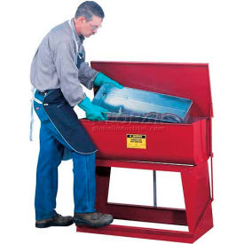 Floor Standing Rinse Tank, 22-Gallon, Red