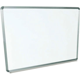 Magnetic Whiteboard - 48"W x 36"H - Steel Surface