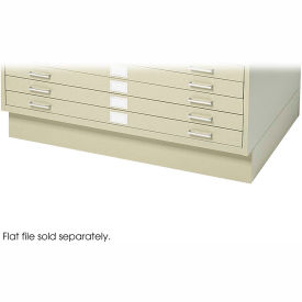 Closed Flat File Cabinet Base For 4994, 40-1/2"W, Tropic Sand