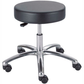 Lab Stool - Vinyl - Pneumatic - 22"H - Black