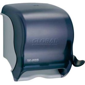 Element Classic Push Lever Paper Towel Roll Dispenser, Transparent Black Pearl