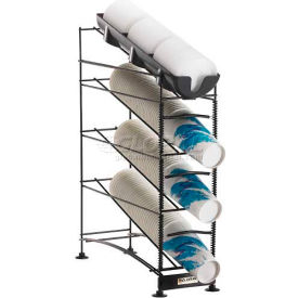 4 Tier, 3 Cup Dispensers and 1 Lid Organizer, C8504WF