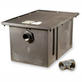 Polyethylene Grease Interceptor, 100 Lbs. Grease Capacity