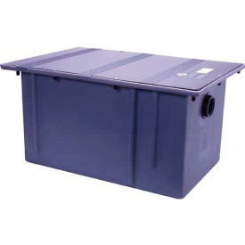 Polyethylene Grease Interceptor, 20 Lbs. Grease Capacity