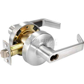 Cylindrical Lockset Classroom, Grade 2, AU Handle, SFIC Core, Less Cylinder