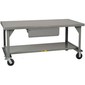 Heavy Duty Mobile Workbench with Casters & Floor Lock - 60"W x 36"D x 36"H