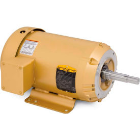Pump Motor, 3 Phase, 5 HP, 208-230/460 V, 1800 RPM, 60 HZ, TEFC, 184JM