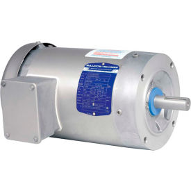 Washdown Motor, 3 Phase, 1.5 HP, 1760 RPM, 230/460 Volts, TENV, 145TC Frame