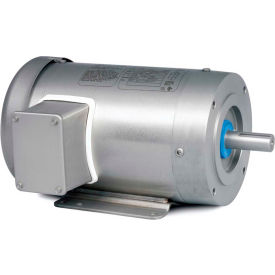 Washdown Motor, 3 Phase, 0.5 HP, 1755 RPM, 575 Volts, TENV, 56C Frame