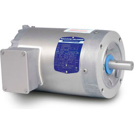 Washdown Motor, 3 Phase, 1 HP, 1745 RPM, 208-230/460 Volts, TENV, 56C Frame