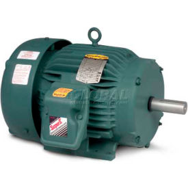 Severe Duty Motor, 3 PH, 1 HP, 208-230/460 V, 3450 RPM, TEFC, 143T Frame