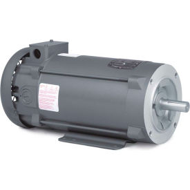 Integral Tach DC Motor, 1.5 HP, 1750 RPM, TEFC, 143TC Frame