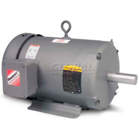 General Purpose Motor, 208-230/460 V, 0.5 HP, 1740 RPM, 3 PH, 56, TEFC