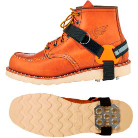 TREX Strap-On Heel Ice Traction Device, XL, Black