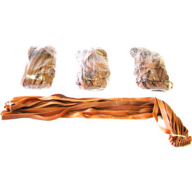 Heavy Duty Rubber Bands, 3/4"W x 72" Circumference, Crepe, 12 Bands