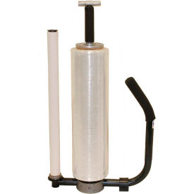 Stretch Wrap Dispenser For Thin Gauge, T-Handle, For 12"-20"W Roll