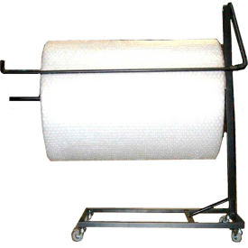 Single Arm Bubble/Foam/Poly Dispenser Floor Unit w/ Tear Tag for 36" Material Width